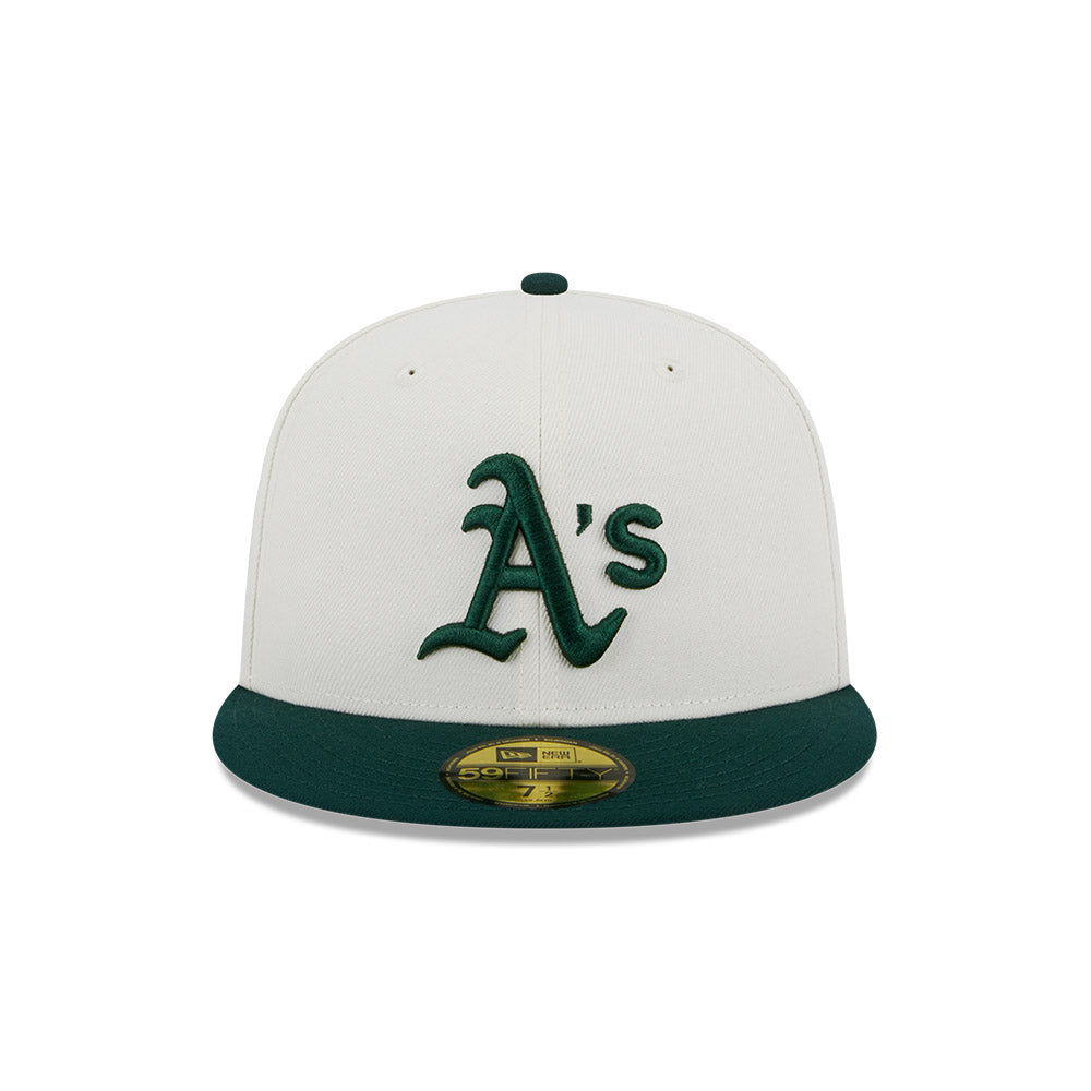 New Era 5950 Oakland A's Retro E1 Fitted Hat (60305784)