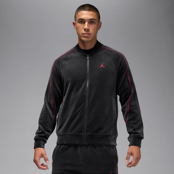 Jordan Brooklyn Velour Track Jacket (HV1870-010) | STNDRD ATHLETIC CO.