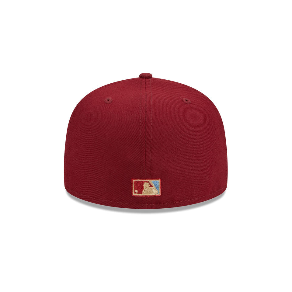 New Era Philadelphia Phillies Laurel Sidepatch 59Fifty Fitted Hat (60426513)
