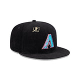 New Era Arizona Diamondbacks Lettermen Pin Corduroy 59Fifty Hat (60487133)