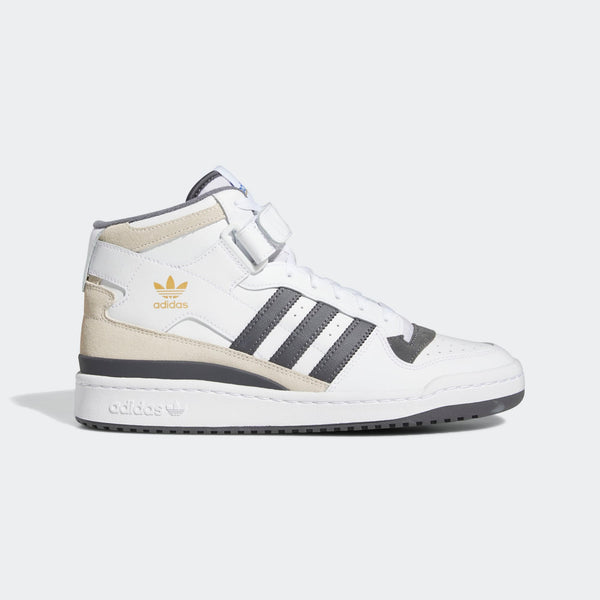 Adidas Top Ten Hi Shoes - Men's - Cloud White / Gold - 11