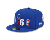 New Era Philadelphia 76'ers Count The Rings 59/50 Fitted Hat (60224574)