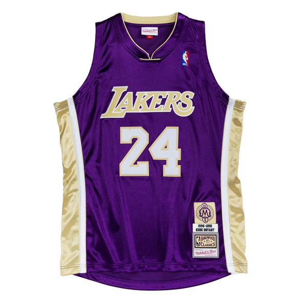 100% Authentic Mitchell & Ness Kobe Bryant Lakers Hall of Fame Jersey  Sz 44 L