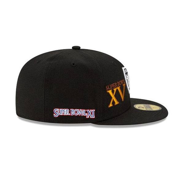 New York Yankees New Era B-Dub 59FIFTY Fitted Hat - Black 7 5/8