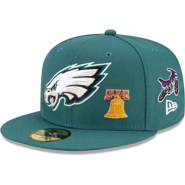 Shop New Era Philadelphia Eagles City Transit Knit Beanie 60224738 black