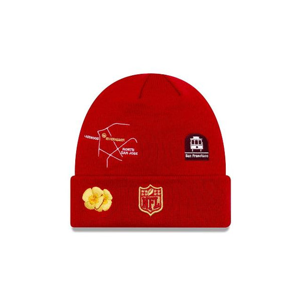 NEW ERA CAPS San Francisco 49ers City Transit Knit Beanie 60224736 - Shiekh