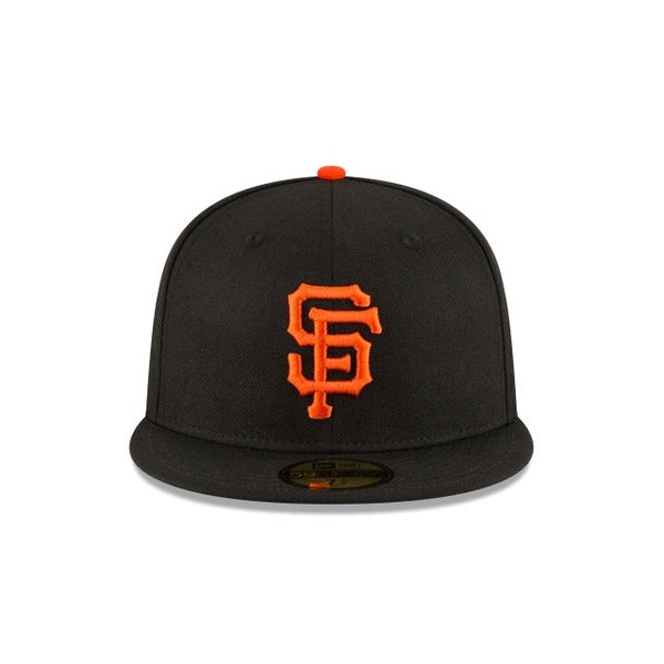 New Era Men's New Era White/Gray San Francisco Giants 2002 World Series  Side Patch Undervisor 59FIFTY Fitted Hat