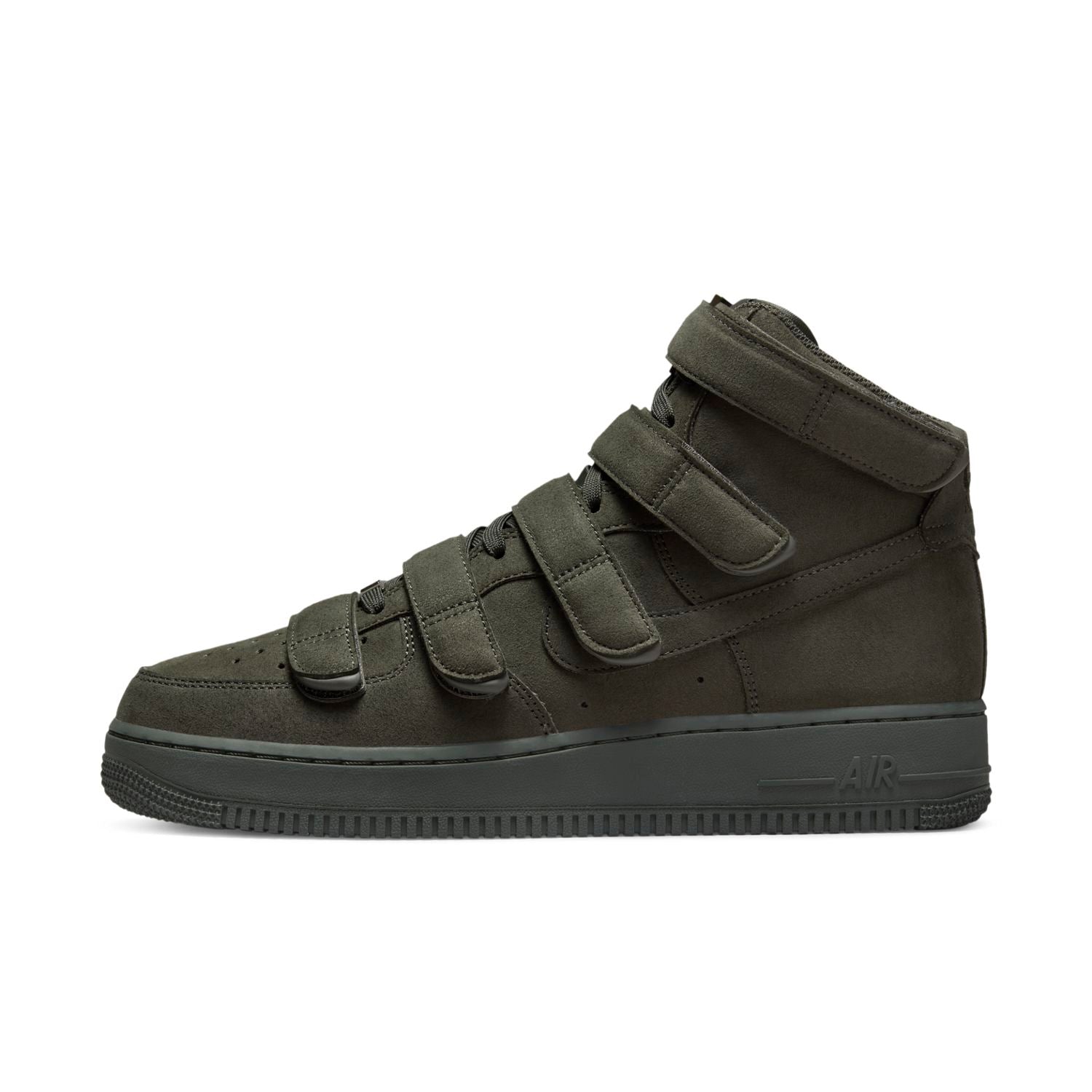 Nike Air Force 1 High '07 Shoes Retro White Black Strap CT2303-100 Mens Size