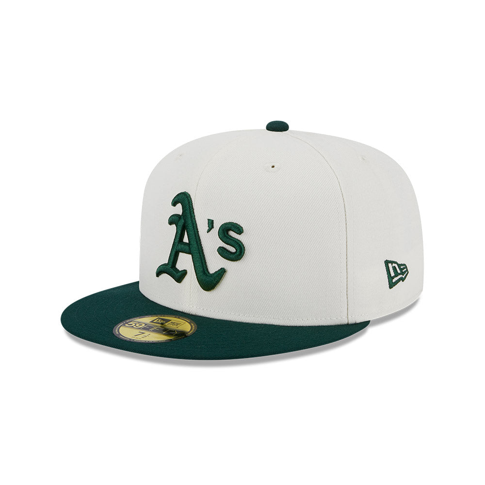 New Era 5950 Oakland A's Retro E1 Fitted Hat (60305784)
