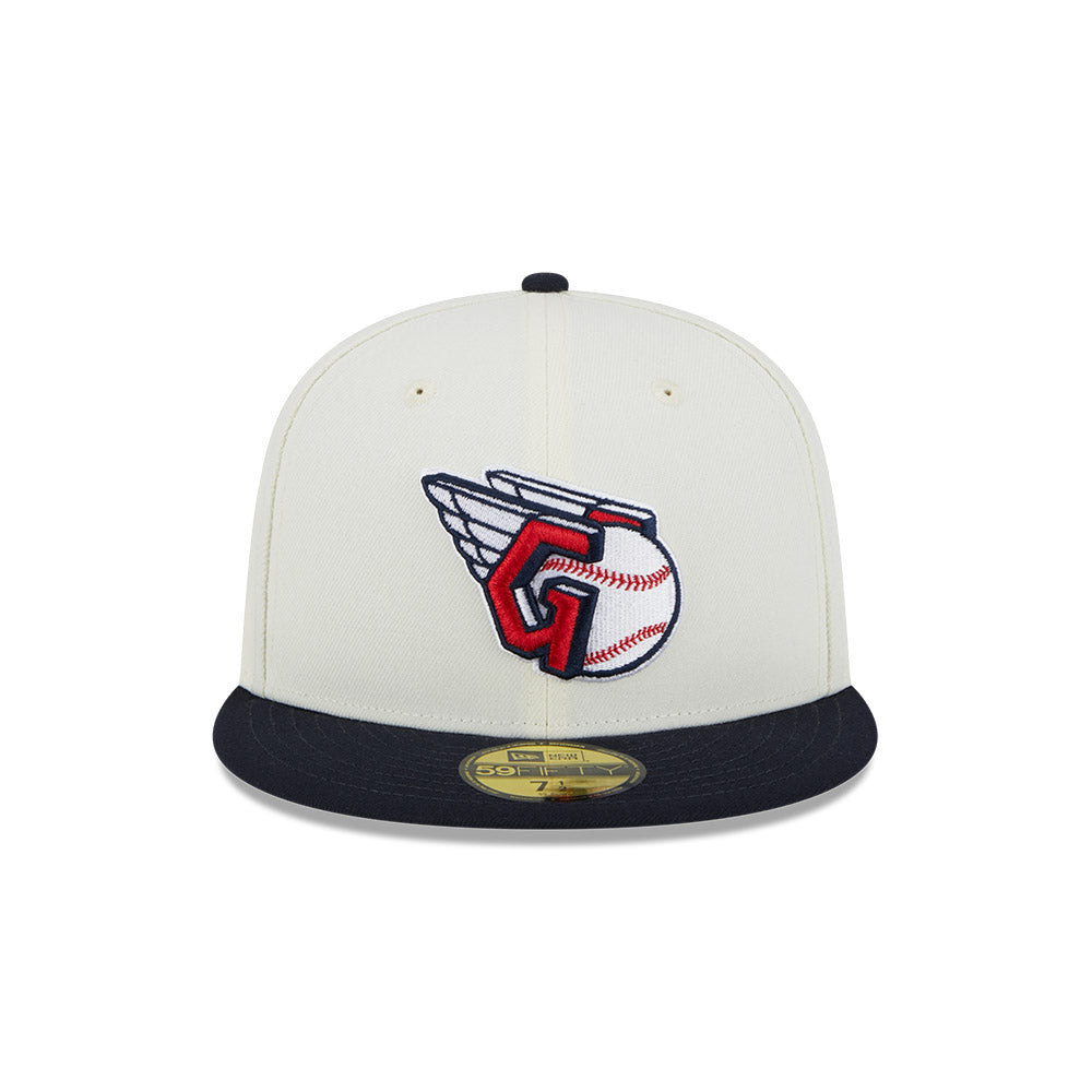 Cleveland Guardians CLEGUA CLEVELAND New Era 59Fifty Fitted Hat (CHROM –  ECAPCITY