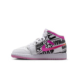 Air Jordan 1 Mid BG Big Kid's (IX3523-101)