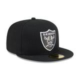 New Era Las Vegas Raiders Rhinestone Badge 59Fifty Fitted Hat (60931931)