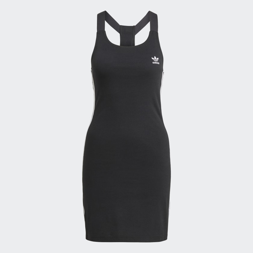 adidas Women's Originals Classics Racerback Dress, Black, Size: XS adidas Women's Originals Classics Racerback Dress, Black, Size: XS