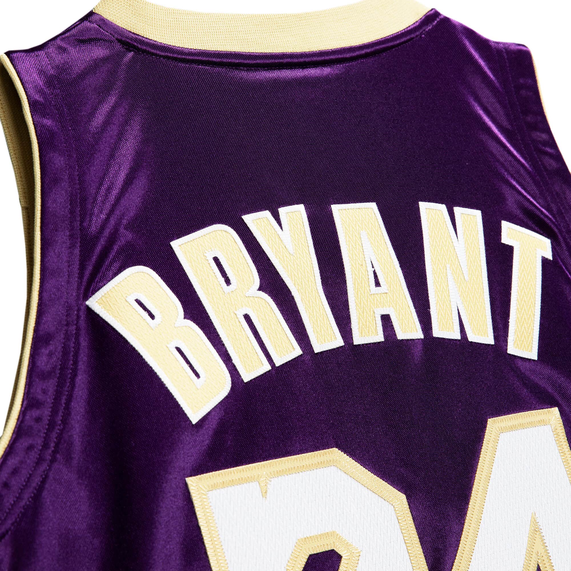 Other, Kobe Bryant Black Mamba 24 Lakers Yellow Purple Jersey L