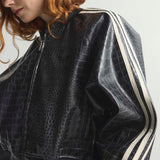 adidas Women's SST Pleather Jacket (KE5035)