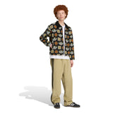 adidas Monogram All Over Print Loose Coach Jacket (JY2998)