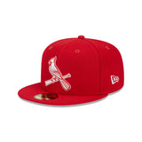 New Era St Louis Cardinals EG Scarlet 59Fifty Fitted Hat (60398930)