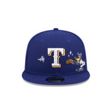 New Era x Looney Tunes Texas Rangers Daffy 9Fifty Snapback (60857996)