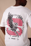 Sixth June Eagle Back Print Tee (25521-WHIT)