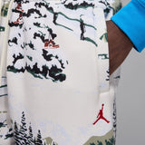 Jordan Brooklyn Holiday Allover Fleece Pant (HV1052-133)