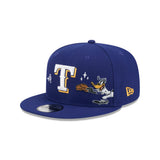 New Era x Looney Tunes Texas Rangers Daffy 9Fifty Snapback (60857996)