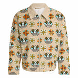 Adidas Monogram All Over Print Loose Coach Jacket (JY2996)