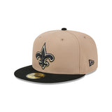 New Era New Orleans Saints EG Camel 59Fifty Fitted Hat (60551367)