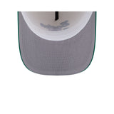 New Era Boston Celtics Logo Script 9Fifty A-Frame Snapback Hat (60727201)