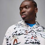 Jordan Brooklyn Holiday All-Over Pullover Hoodie (HV1050-133)