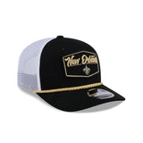 New Era New Orleans Saints Training Rope 9Seventy Stretchsnap Snapback (60591891)