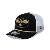 New Era New Orleans Saints Training Rope 9Seventy Stretchsnap Snapback (60591891)