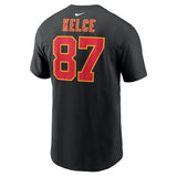 Nike KC Chiefs Travis Kelce Name & Number Superbowl LIX Tee (F7G-9F0)