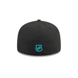 New Era San Jose Sharks Oversized 59Fifty Fitted Hat (60693638)