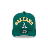 New Era Oakland A's Arched Trucker 9Fifty Precurved Snapback (60758469)