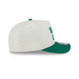 New Era Boston Celtics Logo Script 9Fifty A-Frame Snapback Hat (60727201)