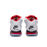 Air Jordan 5 Retro GS Big Kid's "Fire Red Black Tongue"