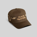 Field Grade Respectfully Serpent Twill Trucker Hat (1005760)