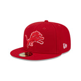 New Era Detroit Lions EG 75th Anniversary Side Patch 59Fifty Fitted Hat (60567543)
