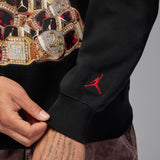 Jordan Brooklyn Fleece Holiday Crewneck Sweatshirt (HV1874-010)