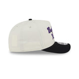 New Era Baltimore Ravens Logo Script 9Fifty A-Frame Snapback Hat (60727264)
