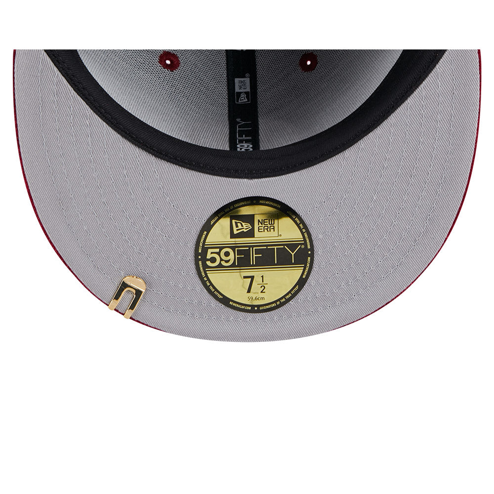 New Era Philadelphia Phillies Velvet Visor Clip 59Fifty Hat (60487374)