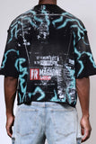 First Row Breaking News Human No Longer Cropped Tee (FRM1012)