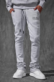 SYIP Tonal Stacked Sweatpants (9111L-HGR)