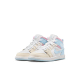 Jordan 1 Mid SE PS Little Kid's (IB7056-403) "Love is in the Air"