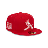 New Era St Louis Cardinals EG Scarlet 59Fifty Fitted Hat (60398930)