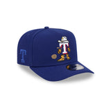 New Era Texas Rangers Cartoon 9Fifty Pre-Curved A-Frame Snapback (60800182)