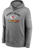 Nike Kansas City Chiefs Super Bowl LIX Participant Hoodie