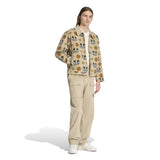 Adidas Monogram All Over Print Loose Coach Jacket (JY2996)