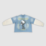 G West Mental Destruction L/S Thermal Crop Tee (GWDYLS9229)