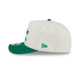 New Era Boston Celtics Logo Script 9Fifty A-Frame Snapback Hat (60727201)
